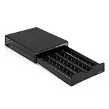 VINSANI 40 Coffee Pod Storage Drawer – Sliding Capsule Organiser for Under Your Coffee Machine