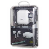 REMAX TWS-10i Wireless Bluetooth 5.1 Earphones with Charging Case – 13mm Driver, Compact True Wireless Earbuds
