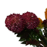 70cm Large Ball Dahlia Artificial Flower Stem Pink