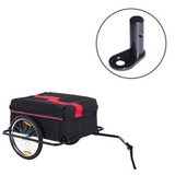 HOMCOM Bike Trailer Coupling Accessory – Hitch Connector for Pet, Bicycle & Baby Trailers and Strollers