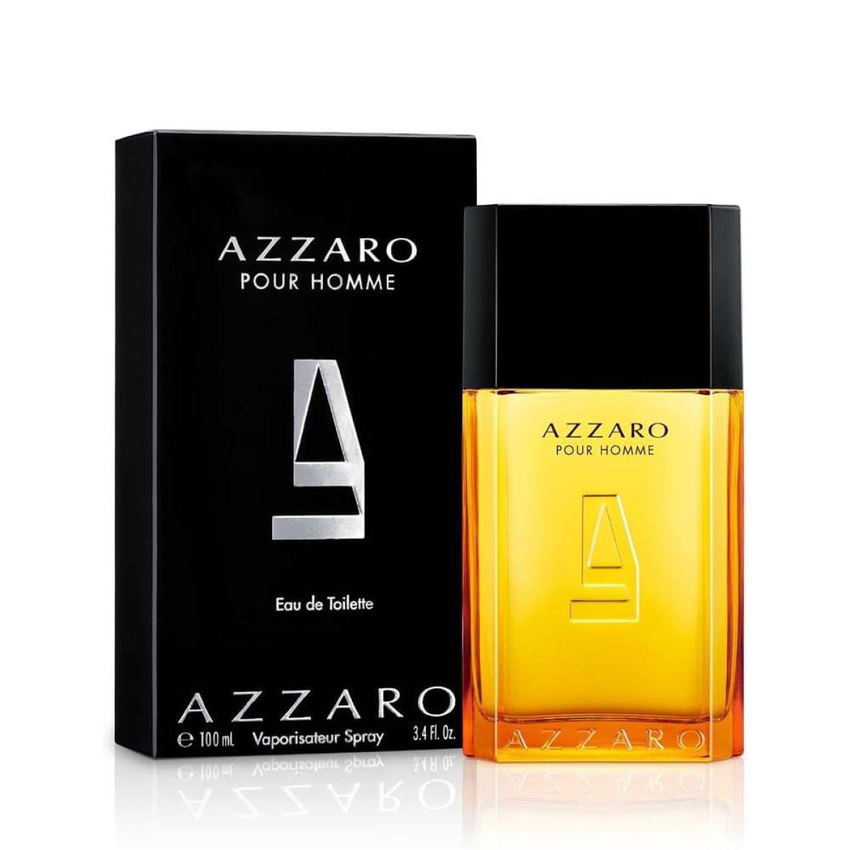 Azzaro Eau de Toilette Spray 100ml – Woody, Fresh & Citrus Fragrance for Men