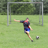 SPORTNOW 8ft x 5ft Football Goal with Weather-Resistant Net – Easy Set-Up Training Goal, Grey