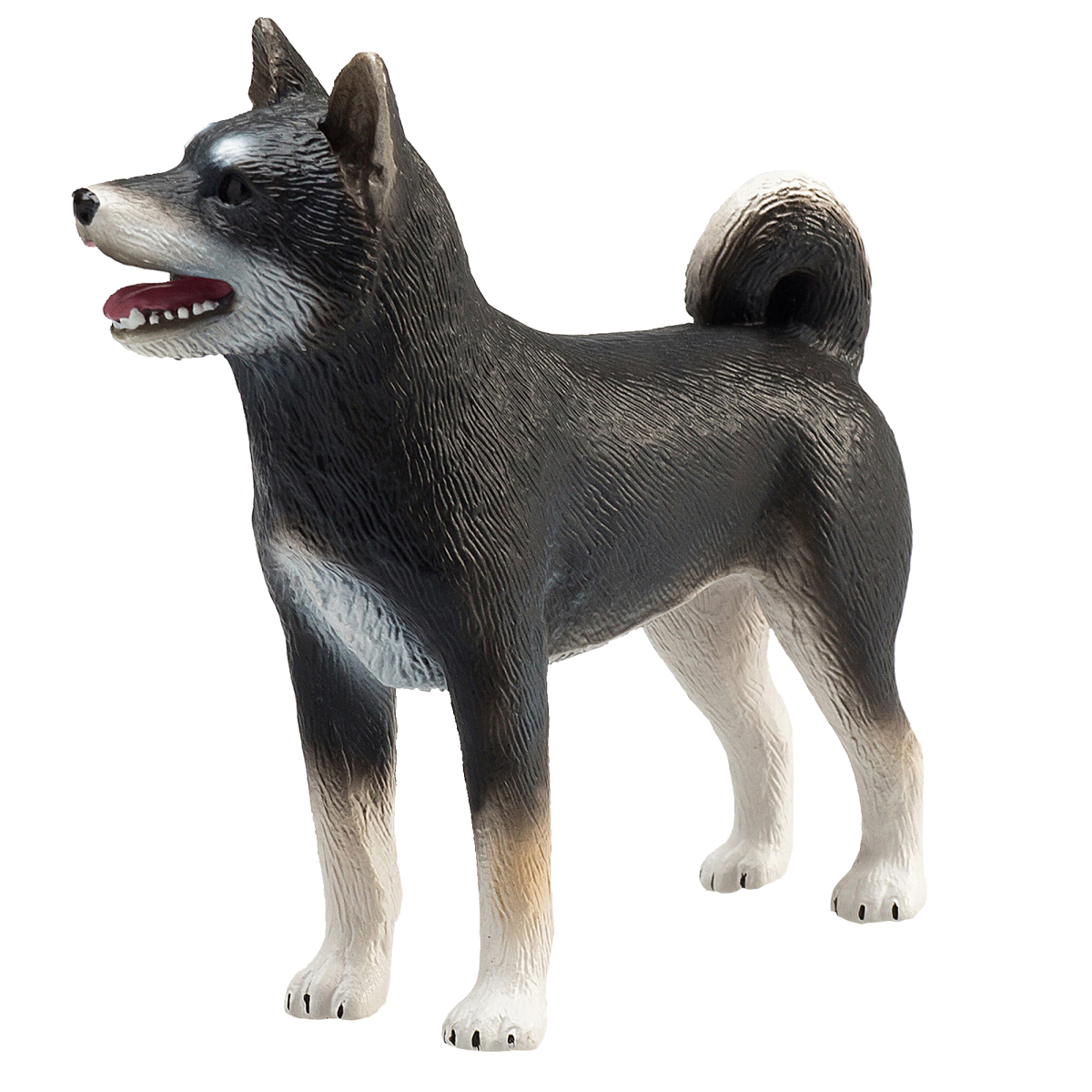 Mojo Black Shiba Inu Dog Figure – Realistic Pet Model