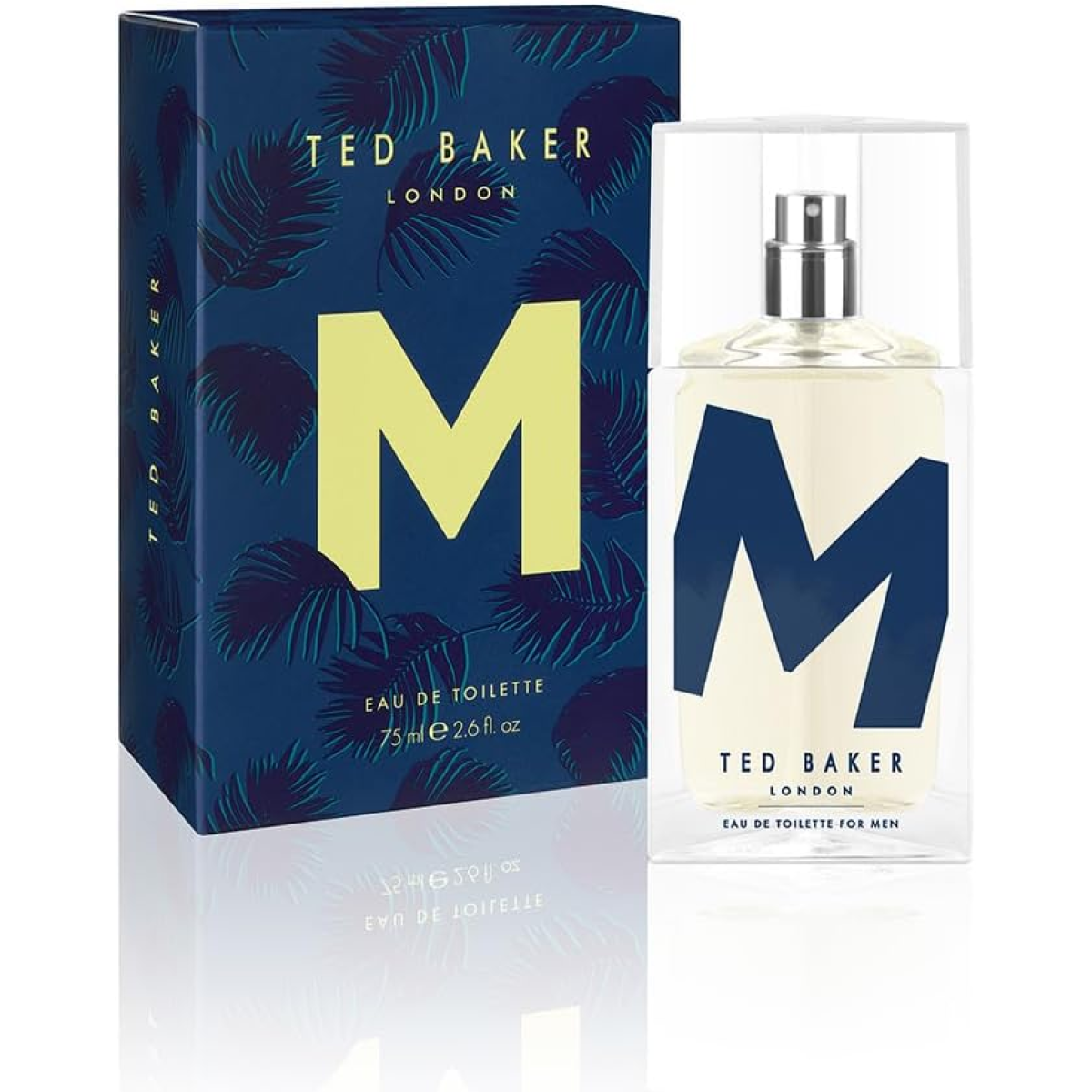 Ted Baker M Eau de Toilette Spray 75ml – Spicy, Fresh & Citrus Fragrance for Men