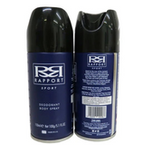 Dana Rapport Body Spray Sport 150ml – Fresh Aquatic, Herbal and Woody Fragrance for Men