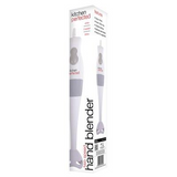 Kitchen Perfected 200W Hand Blender with 2 Speed Settings & Stainless Steel Blades – White, E5021WH