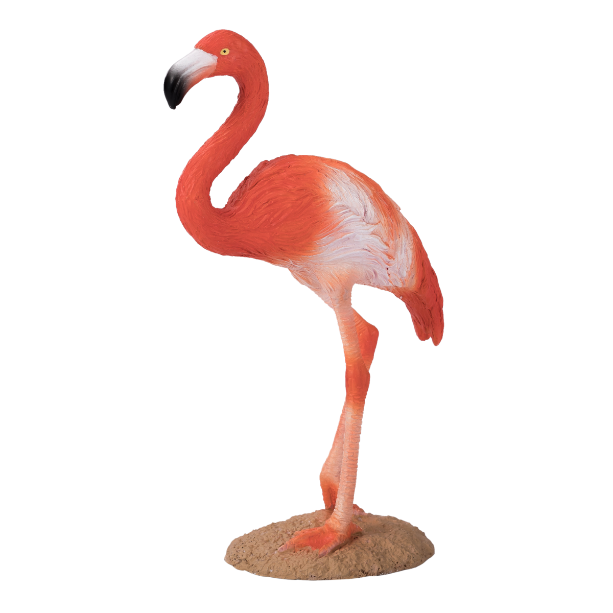 MojoFun American Flamingo Toy Figurine – Realistic Exotic Bird Model