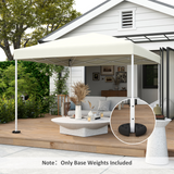 Outsunny Set of 4 Tent Anchor Weights for Pop-Up Gazebos and Folding Tents – Wind Resistant Base Weights