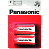 Panasonic Zinc C Size Batteries, 12 Pack – High Energy Power for High Drain Devices