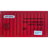 Ven-Dens Micro USB to USB Charging Cable – Durable and Flexible Cord, Fast Charging and Data Transfer