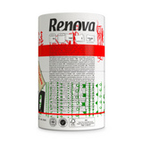 Renova Christmas Toilet Rolls 4 Pack – Festive Illustrated Soft White Tissue, 160 Sheets per Roll
