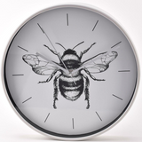 Widdop Bumblebee Wall Clock with LED Light-Up Tube – 20cm Kitchen and Kids' Room Mood Light