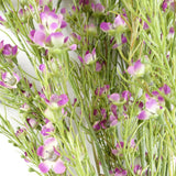 100cm Artificial Foliage with Small Flowers – Purple