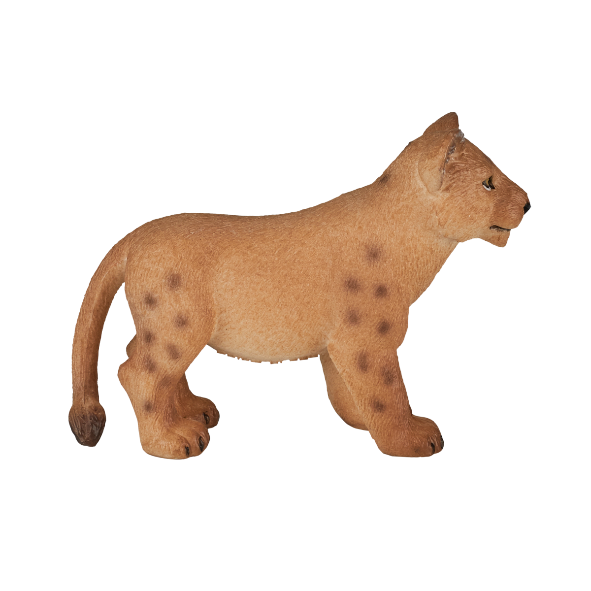 Mojo Lion Cub Standing Figurine – Realistic Big Cat Toy
