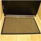 Super Hard Wearing Barrier Mat, 80 x 140cm – Dirt Barrier Entrance Mat for High Traffic Areas, Brown