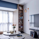 Plug-In Retro Industrial Wall Sconce – Rose Gold