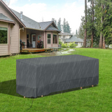 Outsunny Outdoor Furniture Cover, 190 x 72 cm – Water & UV Resistant 600D Oxford Fabric with Pull Cords