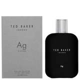 Ted Baker Ag Silver Eau de Toilette 100ml – Fresh & Citrus, Aromatic Fragrance for Men