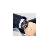 Bestwin Men’s Black Bracelet Watch with Date, Stainless Steel Band, 3ATM – Model 919H