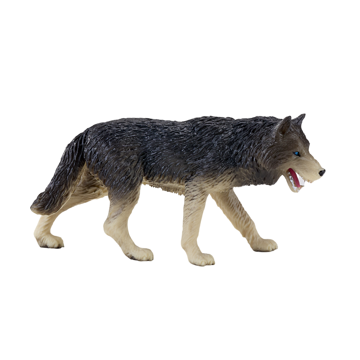 Mojo Fun Timber Wolf Toy Figurine – Hand-Painted Realistic Wildlife Model