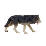 Mojo Fun Timber Wolf Toy Figurine – Hand-Painted Realistic Wildlife Model