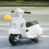 Vespa Licensed Kids Ride-On Motorcycle with Headlight and Horn – 6V Battery Toy, Ages 18-36 Months