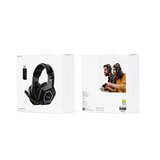 WYE Multi-Platform Wireless Gaming Headset with Noise-Cancelling Mic and RGB Lighting – Wireless 5.1, Black