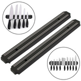 Wall-Mounted Magnetic Knife Holder Bar, 3 x 55 cm – Powerful Magnet Kitchen Knife & Tool Storage