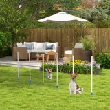 PawHut Dog Weave Pole Set with Carry Bag – Agility Starter Kit for Outdoor Exercise and Training
