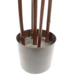Artificial Bamboo Plant, 180cm with 1140 Red & Green Silk Leaves – Tall Indoor Display Tree