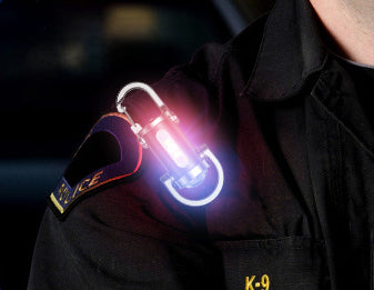 Avilo Rechargeable LED Keychain Torch with Carabiner Clip, USB-C, Multiple Modes