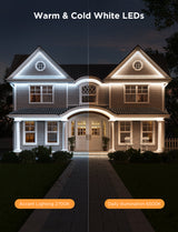 Govee Outdoor LED Strip Light RGBICWW, 10m IP65 – Colour and White Lighting for Patios and Gardens