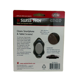 Swiss Tech Micro-Light Touch Screen Cleaner with LED Flashlight and Microfibre Pad – Keychain Size