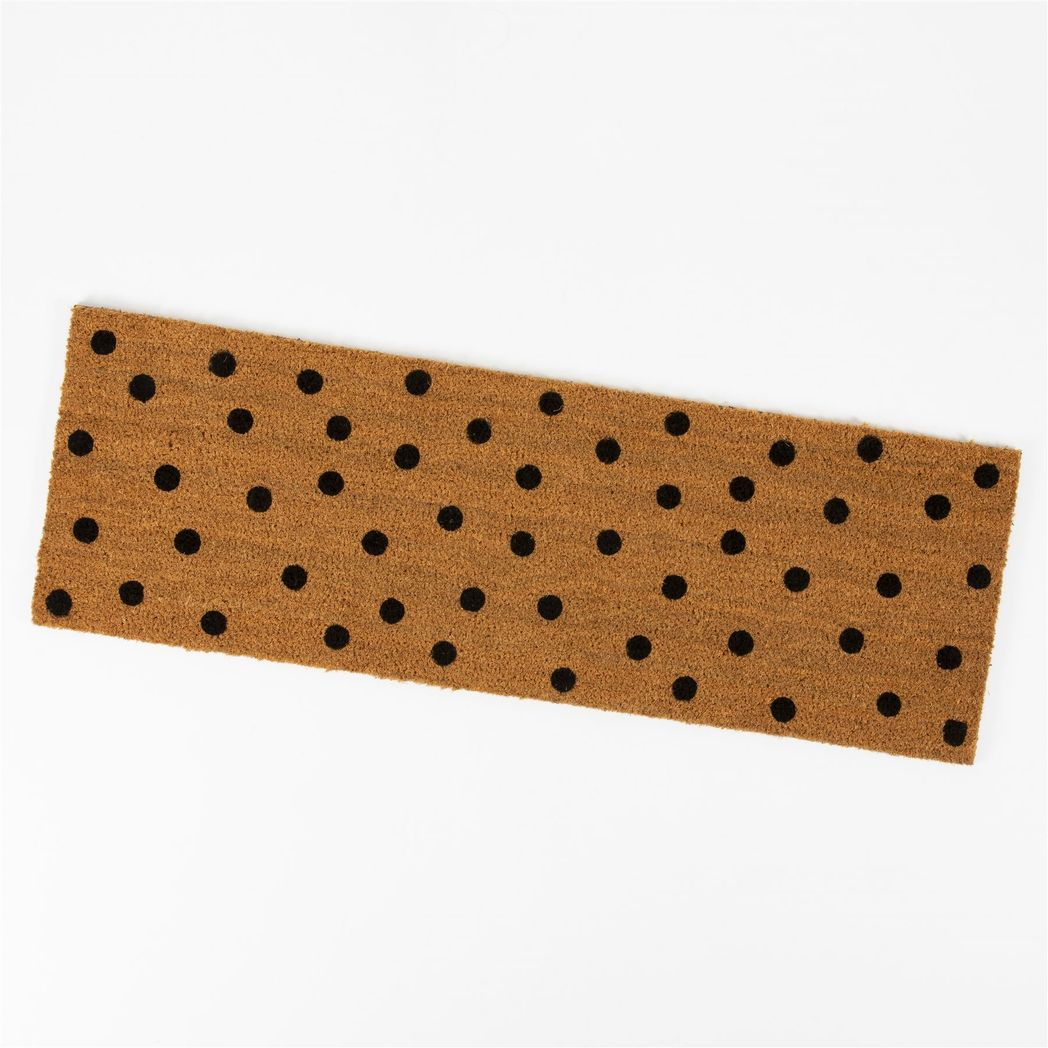 Astley 'Totally Dotty' Coir Doormat, 40 x 120cm