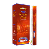 Satya Dragon's Blood Hexa Incense Sticks – 120 Sticks