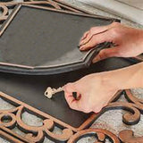 Hidden Key Doormat – Brown