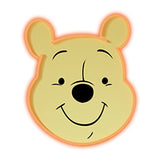 YELLOWPOP Disney Winnie the Pooh Face LED Neon Sign – USB Licensed Wall Light for Nursery or Living Room