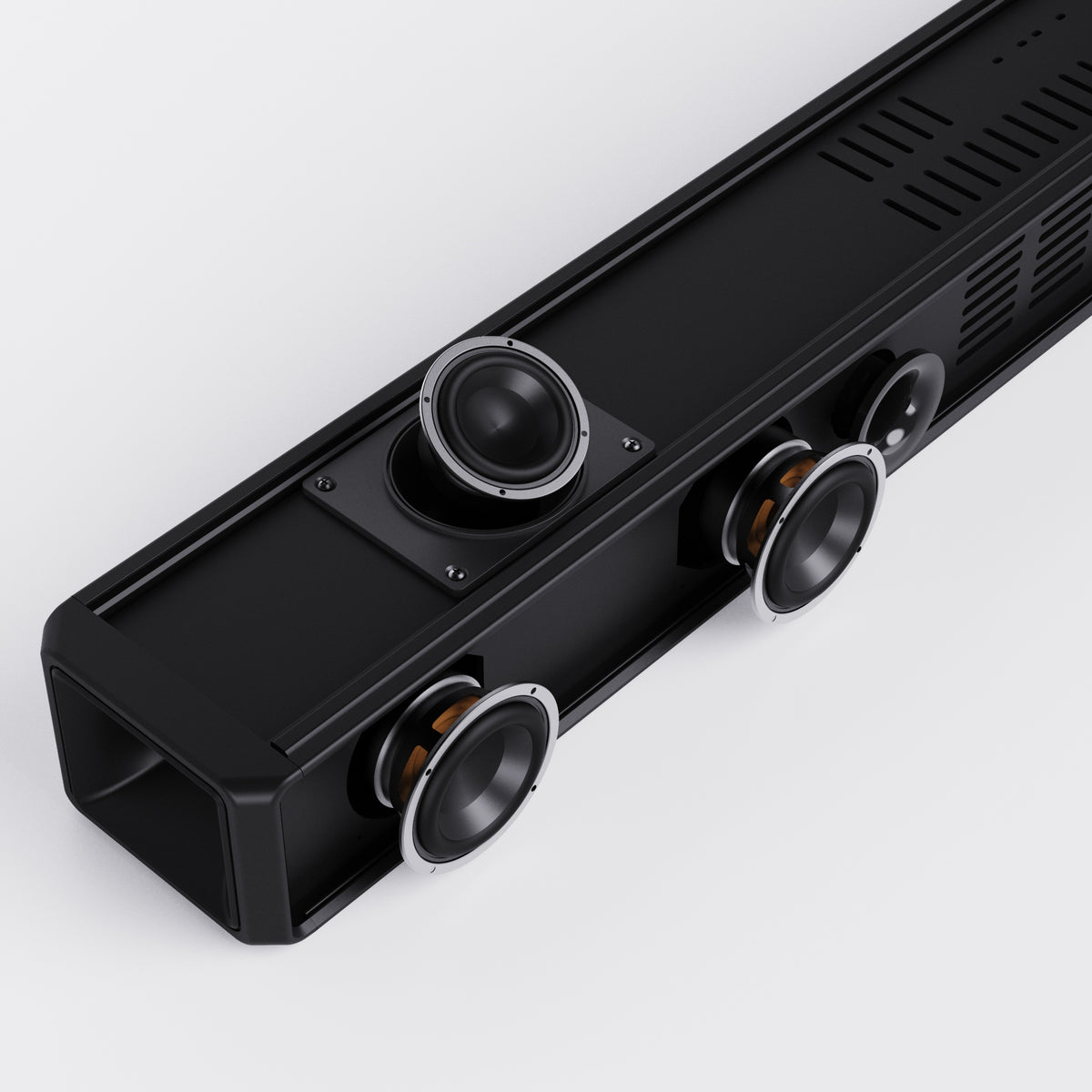 Majority Sierra Plus 2.1.2 Dolby Atmos Wireless Sound Bar with Subwoofer, HDMI ARC & Bluetooth – Black