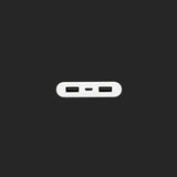 Our Pure Planet 5,000mAh Power Bank with Dual USB Ports & 2.1A Fast Charging – Eco-Friendly Portable Charger