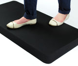 Floortex AFS-TEX 3000 Anti-Fatigue Mat, 50 x 100cm – Anti-Slip, Anti-Microbial Standing Mat, Black