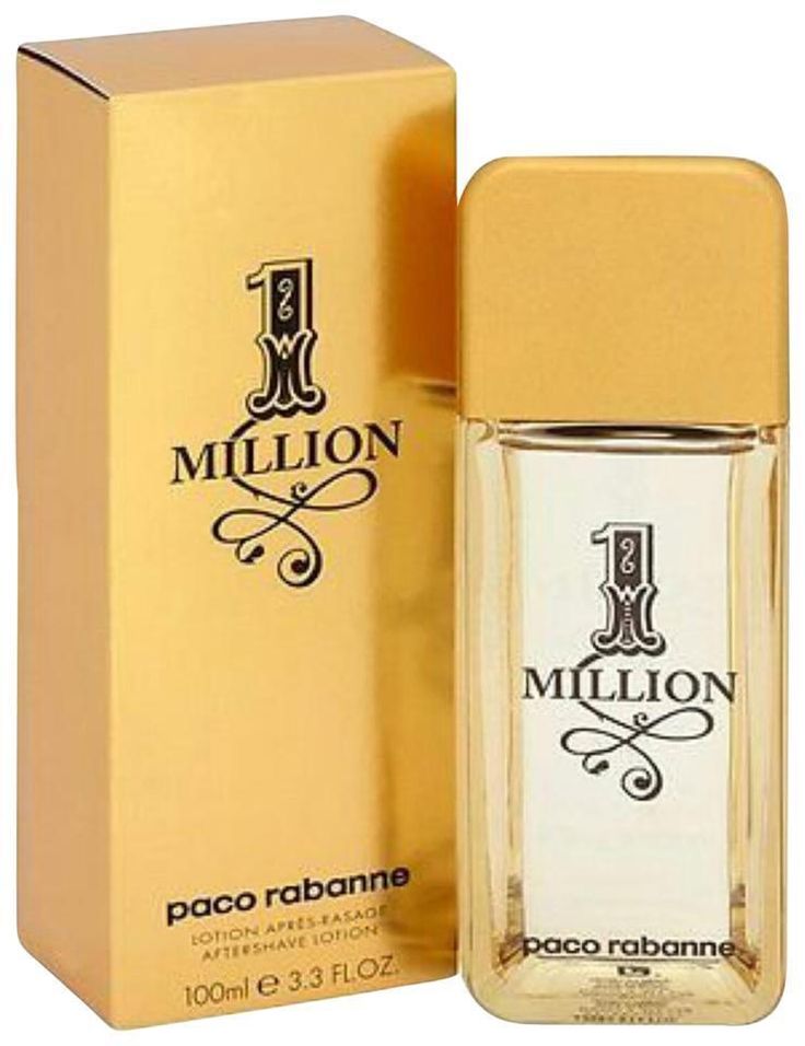 Paco Rabanne 1 Million After Shave 100ml – Soothing, Lightly Fragranced Post-Shave Splash for Men