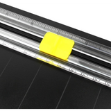Texet A4 Paper Trimmer, 377 x 125mm – 6 Sheet Straight Cut Cutter with Quick Blade Replacement