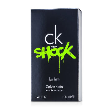Calvin Klein One Shock for Him Eau de Toilette Spray 100ml – Spicy, Fresh & Citrus Fragrance for Men