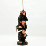 MSL Monkey Toilet Roll Holder, 82cm – Hand Finished Resin Bathroom Accessory