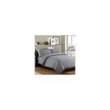 Sleepdown Bonton Flannel Plaid Duvet Set with 2 Pillowcases – 100% Brushed Cotton Winter Bedding