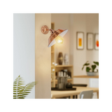 Rose Gold Retro Metal Wall Light