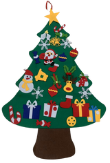 Kids Felt Christmas Tree with Removable Ornaments
