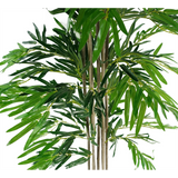 180cm (6ft) Artificial Bamboo Plants – XL Natural Green Trees for Home Decor