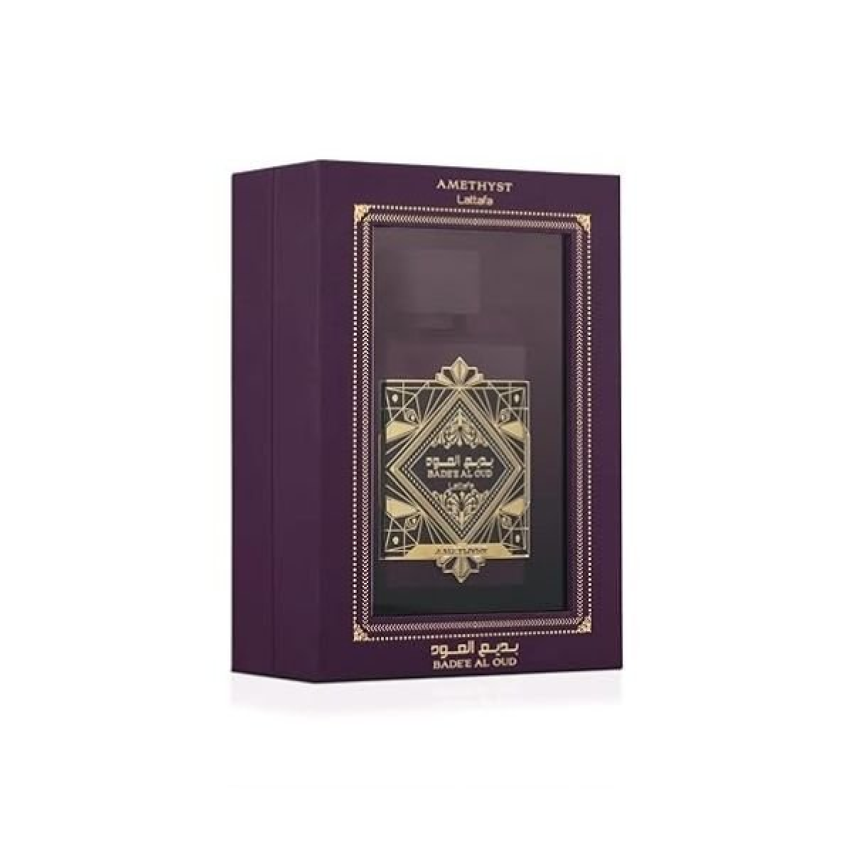 Lattafa Bade'e Al Oud Amethyst Eau de Parfum Spray 100ml – Oud, Floral Fragrance for Women