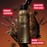 Diesel Fuel For Life Body Spray 200ml – Spicy Woody Fragrance for Men